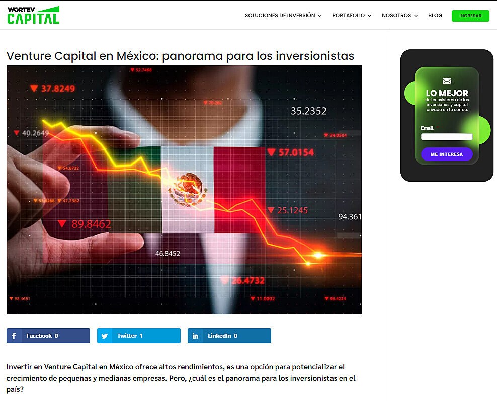Venture Capital en Mxico: panorama para los inversionistas